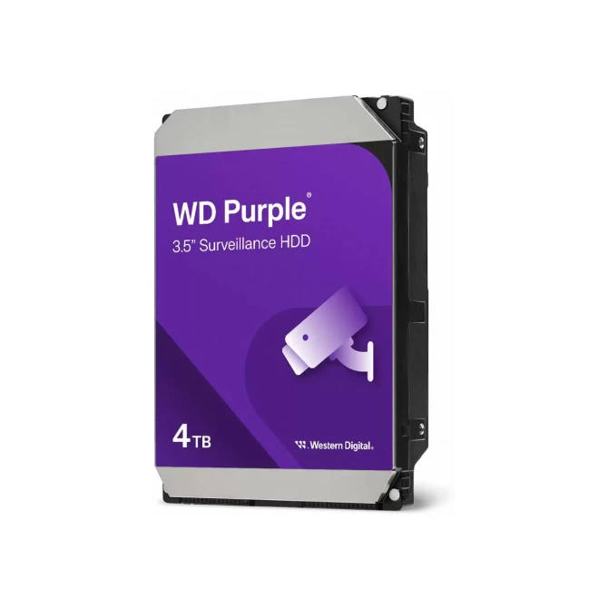 HDD WD Purple 4 TB 5400 RPM 128 MB 3.5