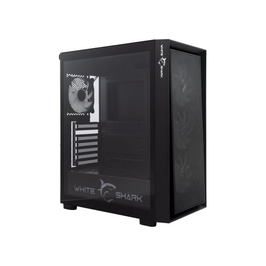 White Shark Game CASE WARHEAD ATX 4 X RGB FANS STEEL GLASS