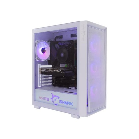 White Shark Game CASE WARHEAD ATX 4 X RGB FANS STEEL GLASS White Shark Game CASE WARHEAD ATX 4 X RGB FANS STEEL GLASS