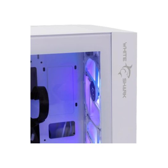 White Shark Game CASE WARHEAD ATX 4 X RGB FANS STEEL GLASS White Shark Game CASE WARHEAD ATX 4 X RGB FANS STEEL GLASS