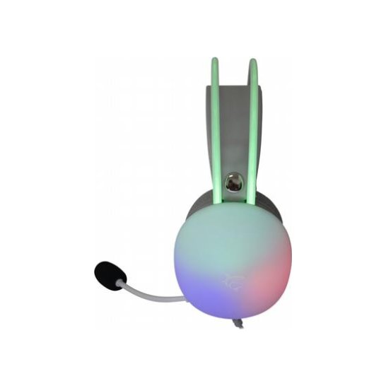 White Shark RGB illumination FIREFLY Headset White + Microph White Shark RGB illumination FIREFLY Headset White + Microph