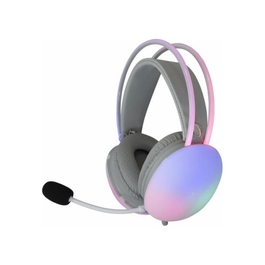 White Shark RGB illumination FIREFLY Headset White + Microph White Shark RGB illumination FIREFLY Headset White + Microph