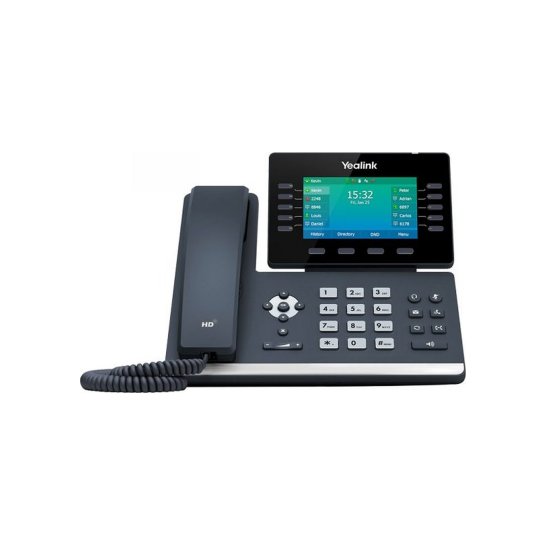 Yealink SIP-T54W IP telefoon Zwart 10 regels LCD Wifi