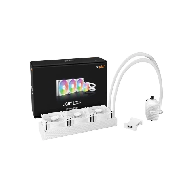 be quiet! LIGHT LOOP 360mm | All-in-One CPU Waterkoeler | Wit