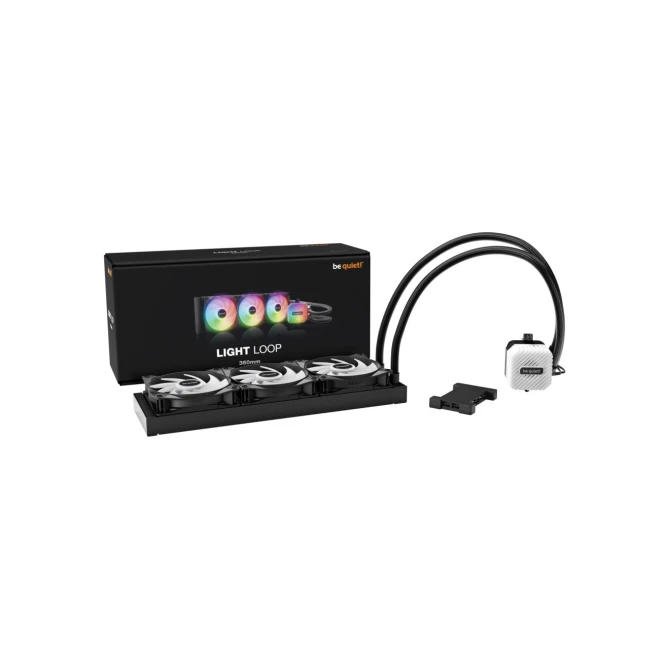 be quiet! LIGHT LOOP 360mm | All-in-One CPU Waterkoeler | Zwart