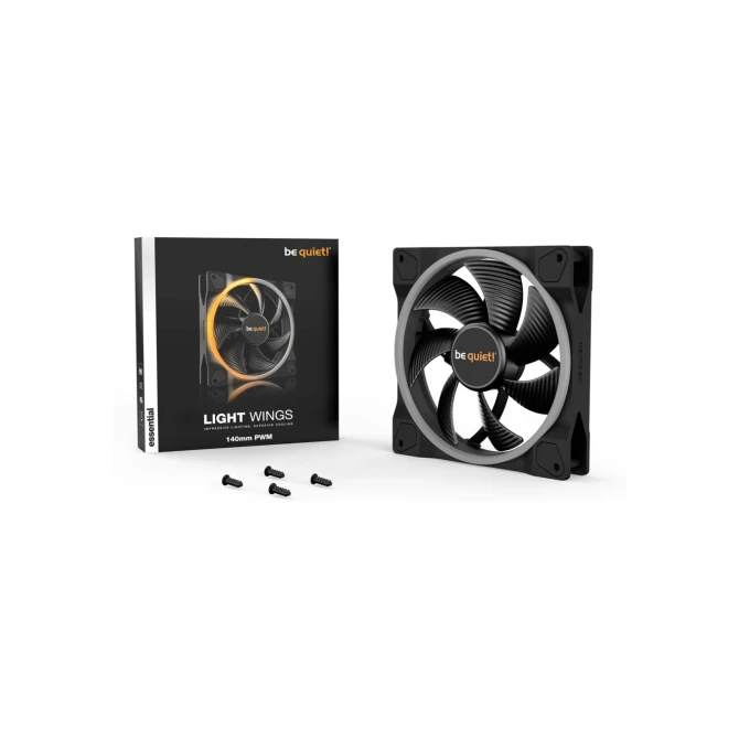 be quiet! Light Wings 140mm 1x case fan PWM ARGB Zw.