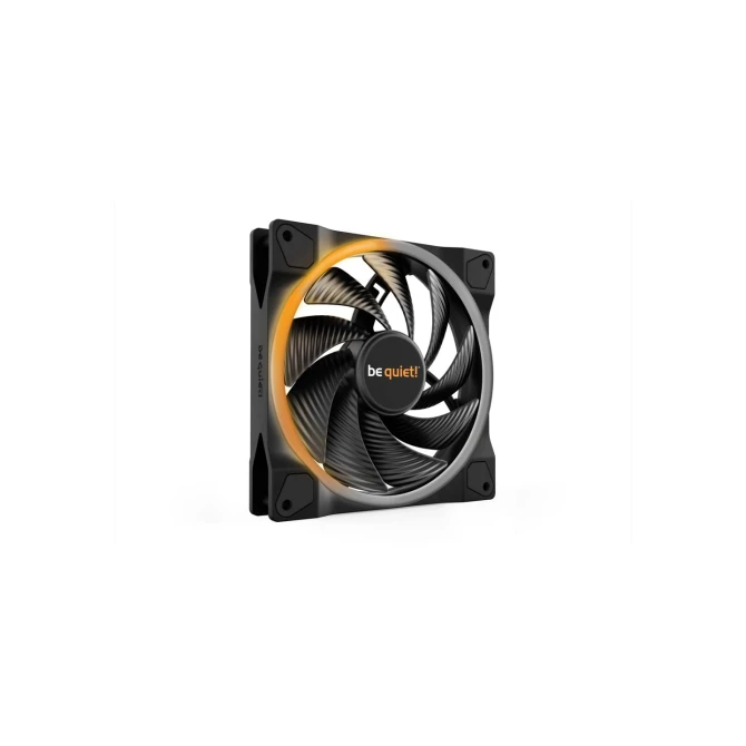 be quiet! Light Wings 140mm PWM High-Speed | Behuizingsventilator 14 cm | Zwart | 1 Stuk