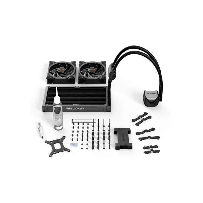 be quiet! PURE LOOP 2 FX 280mm | All-in-One CPU Waterkoeler | Zwart