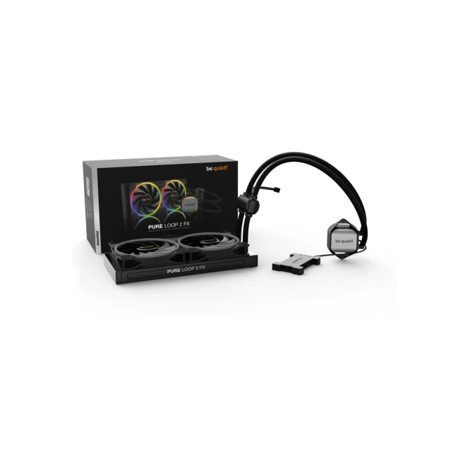 be quiet! PURE LOOP 2 FX 280mm | All-in-One CPU Waterkoeler | Zwart
