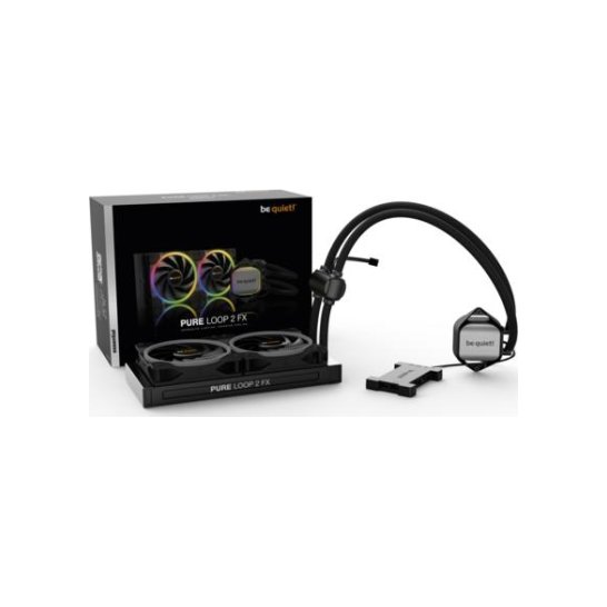 be quiet! Pure Loop 2 FX 240mm CPU Watercooler 12cm ARGB be quiet! Pure Loop 2 FX 240mm CPU Watercooler 12cm ARGB