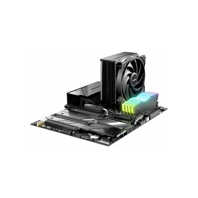 Cooler be quiet! Pure Rock 3 Black 12 cm Zwart 1 stuk(s)