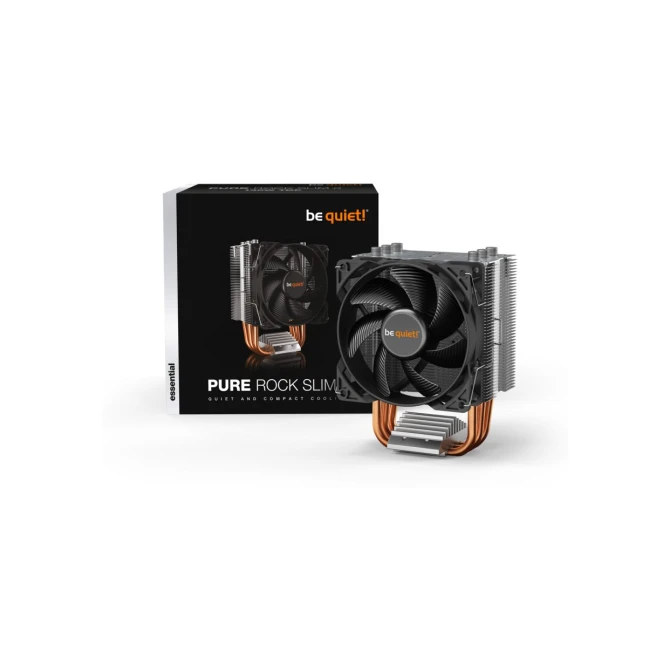 be quiet! PURE ROCK SLIM 2 CPU cooler 9,2cm Zilver