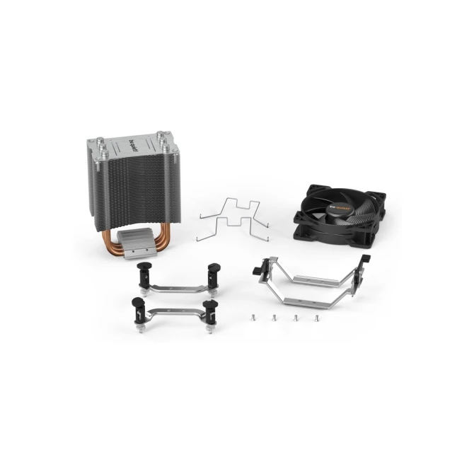 be quiet! PURE ROCK SLIM 2 CPU cooler 9,2cm Zilver