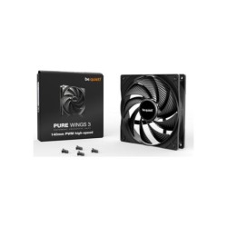be quiet! Pure Wings 3 140mm PWM Zwart 1 stuk(s) be quiet! Pure Wings 3 140mm PWM Zwart 1 stuk(s)