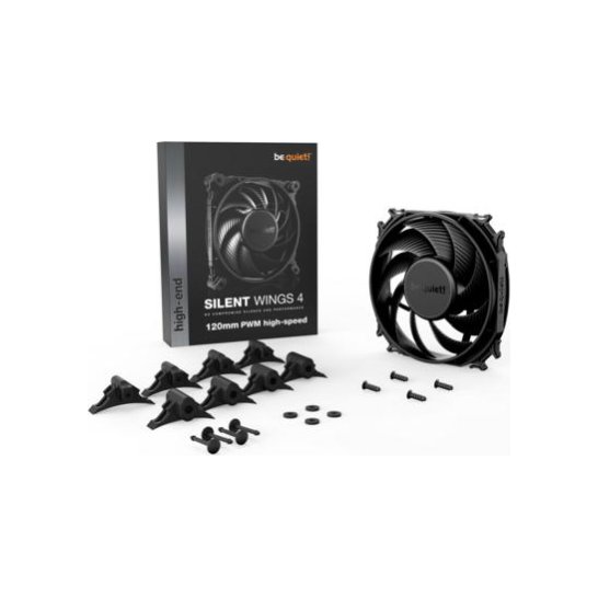 be quiet! SILENT WINGS 4 | 120mm PWM 12cm Case fan Zwart be quiet! SILENT WINGS 4 | 120mm PWM 12cm Case fan Zwart