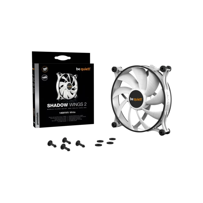be quiet! Shadow Wings 2 | 140mm Case Fan Wit