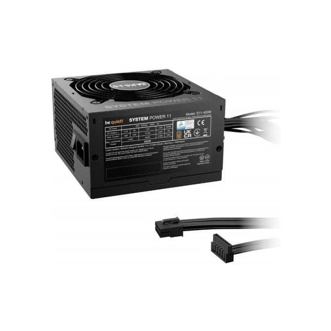 PSU be quiet! System Power 11 450W 20+4 pin ATX Zwart