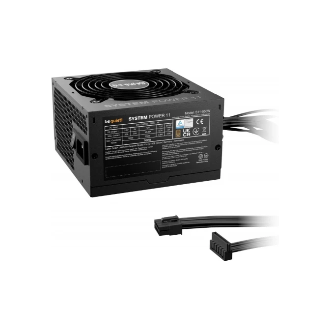 PSU be quiet! System Power 11 550W 20+4 pin ATX Zwart