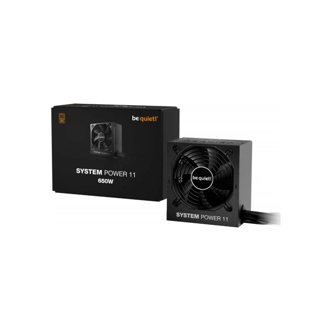 PSU be quiet! System Power 11 650W 20+4 pin ATX Zwart
