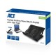 ACT AC8110 notebook cooling pad 43,9 cm (17.3") 1000 RPM Zwa