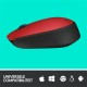MS Logitech M171 Wireless Mouse Red