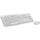 Logitech MK295 Keyboard Silent Wireless White