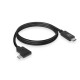 ACT AC7406 USB-kabel 1 m USB 3.2 Gen 1 (3.1 Gen 1) USB C Zwa