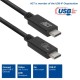 ACT AC7402 USB-kabel 2 m USB 3.2 Gen 1 (3.1 Gen 1) USB C Zwa