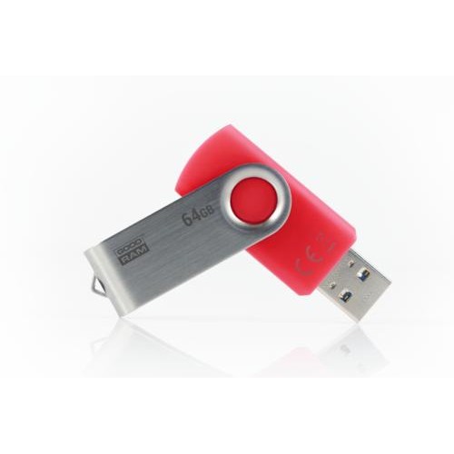 Storage Goodram Flashdrive 'Twister' 64GB USB3.0 Rood