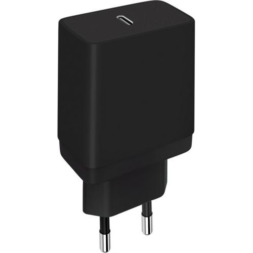 Mobiparts Wall Charger USB-C 20w Black (with PD)