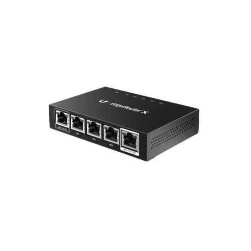 Ubiquiti Edge Router X 5x 1Gbps Switch Ethernet Lan Zwart