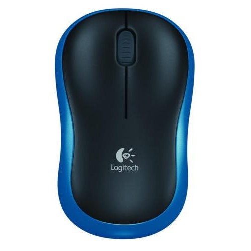 MS Logitech M185 Wireless Mouse Blue