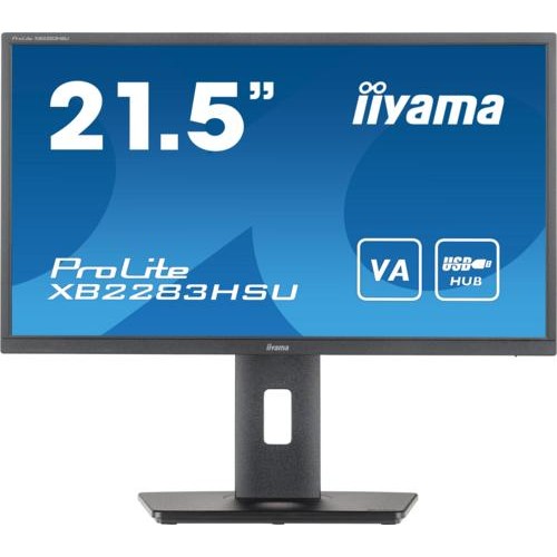 Monitor Iiyama ProLite 21.5inch Full-HD LED Zwart