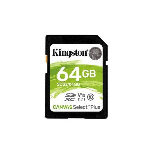 Kingston Technology Canvas Select Plus 64 GB SDXC UHS-I Klas