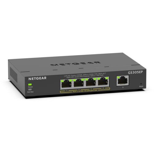 Netgear GS305EP Managed L2/L3 Gigabit Ethernet (10/100/1000)