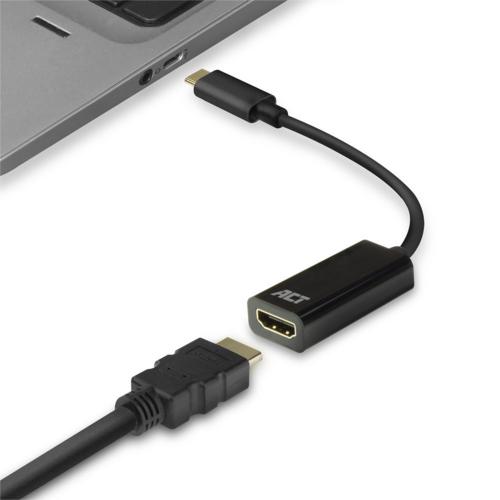 ACT AC7305 video kabel adapter 0,15 m USB Type-C HDMI Type A