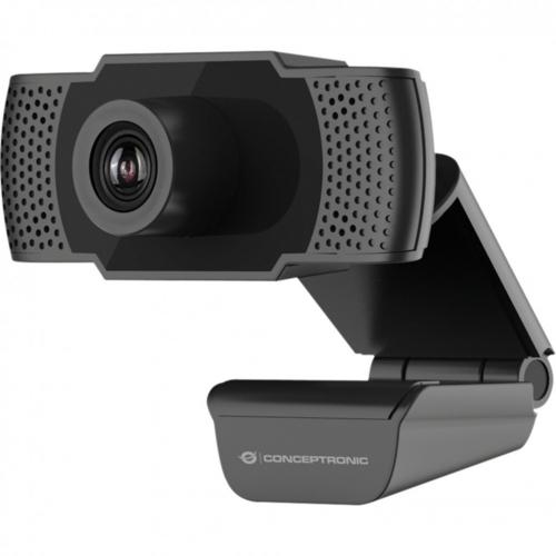Conceptronic AMDIS webcam 2 MP F-HD USB 2.0 Zwart