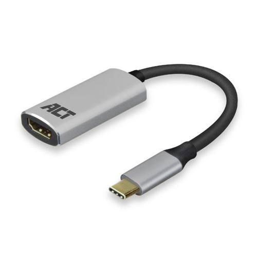 ACT Converter USB-C - HDMI female 0.15 M, 4K, metal housing