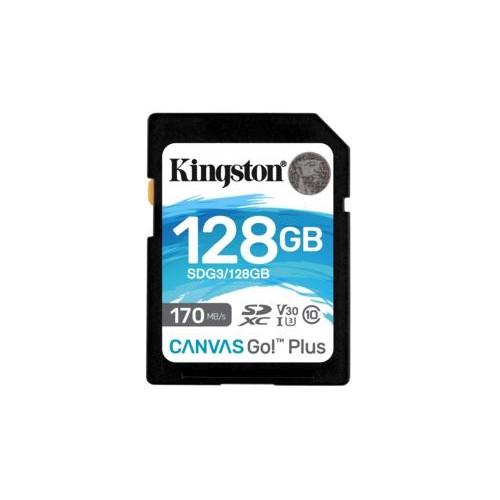 SDCard Kingston Canvas Go! Plus 128GB SD UHS-I Klasse 10