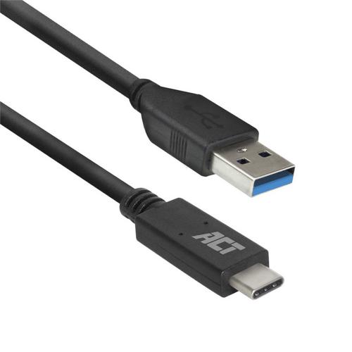 ACT AC7417 USB-kabel 2 m USB 3.2 Gen 1 (3.1 Gen 1) USB C USB
