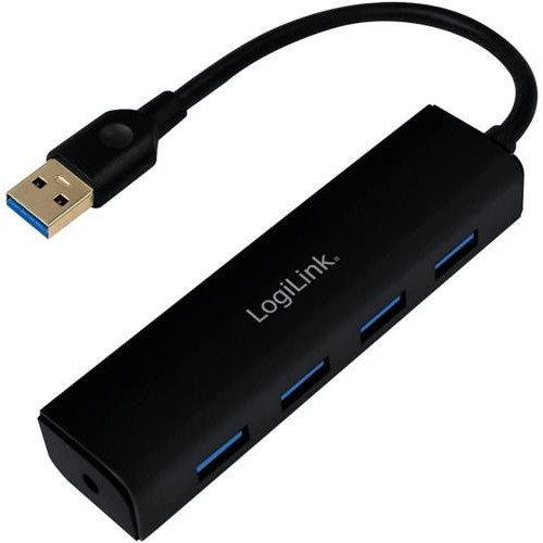 LogiLink UA0295 interface hub USB 3.2 Gen 1 (3.1 Gen 1) Type