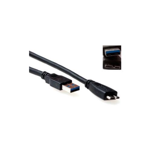 ACT SB3028 USB-kabel 0,5 m USB 3.2 Gen 1 (3.1 Gen 1) USB A M