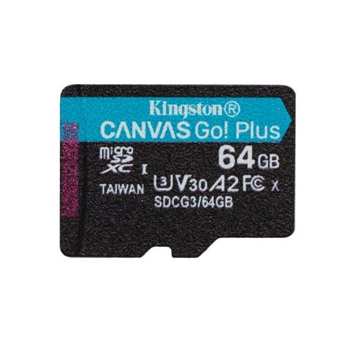 SD Kingston Canvas Go! Plus 64 GB MicroSD UHS-I Klasse 10