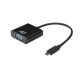 ACT AC7300 video kabel adapter 0,15 m USB Type-C VGA (D-Sub)