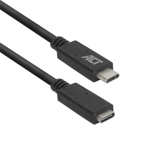 ACT AC7412 USB-kabel 2 m USB 3.2 Gen 1 (3.1 Gen 1) USB C Zwa