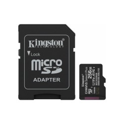 mSD Kingston 256GB Canvas Select Plus 150MB/s + adapter
